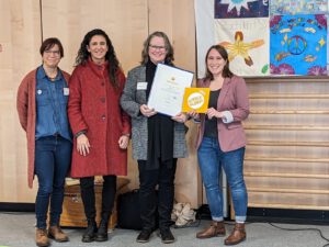 Siegelverleihung an der Mornewegschule