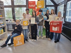 Carl-Benz-Realschule in Düsseldorf ist Schule Global