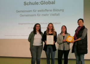 Siegelverleihung an der Gesamtschule Schwingbach