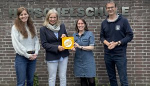 Siegelverleihung an der Herschelschule in Hannover