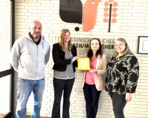 Schule: Global-Siegelverleihung am Genossenschaftlichen Gymnasium Speicher