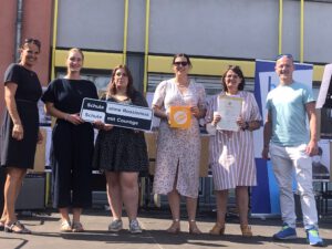 Siegelverleihung an der Integrierten Gesamtschule Bettina von Arnim in Otterberg
