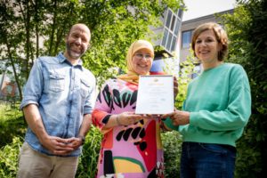 Coaching und Siegelübergabe an der Stadtteilschule Lohbrügge in Hamburg